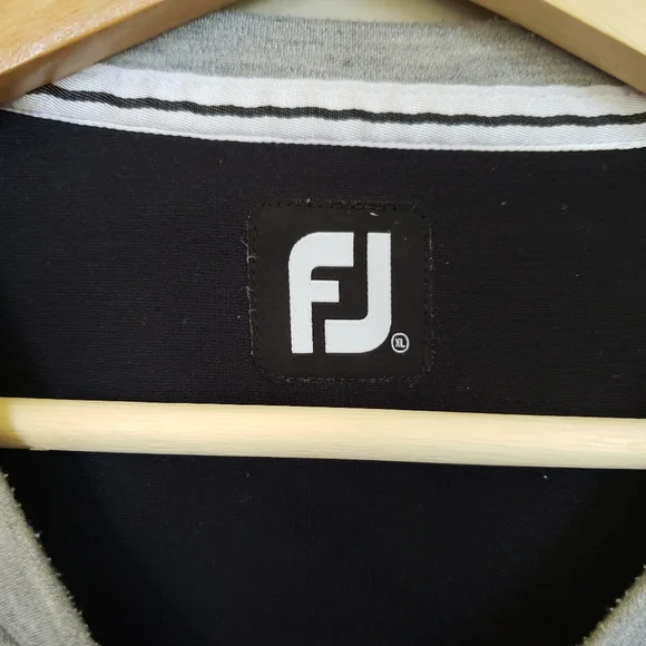 Footjoy Mens Grey V-Neck Golf Sweater XL